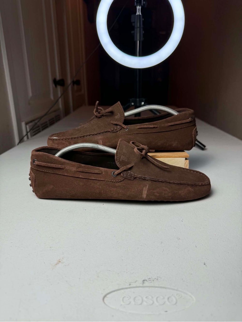 Loafers Gommino flats Tod's Brown Sz 10